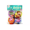 LEAN TOYS Miękkie Piłeczki Kolorowe Edukacyjne Grzechotki 4 szt.