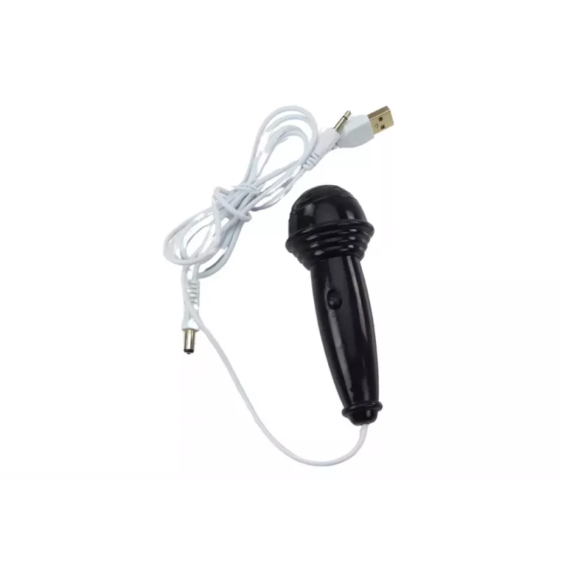 LEAN TOYS Pianino elektryczne dla dzieci z mikrofonem i stojakiem 37 klawiszy Melodie Czarny