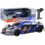 LEAN TOYS RC Samochód Zdalnie Sterowany 1:18 Gumowe Koła Drift Niebieski