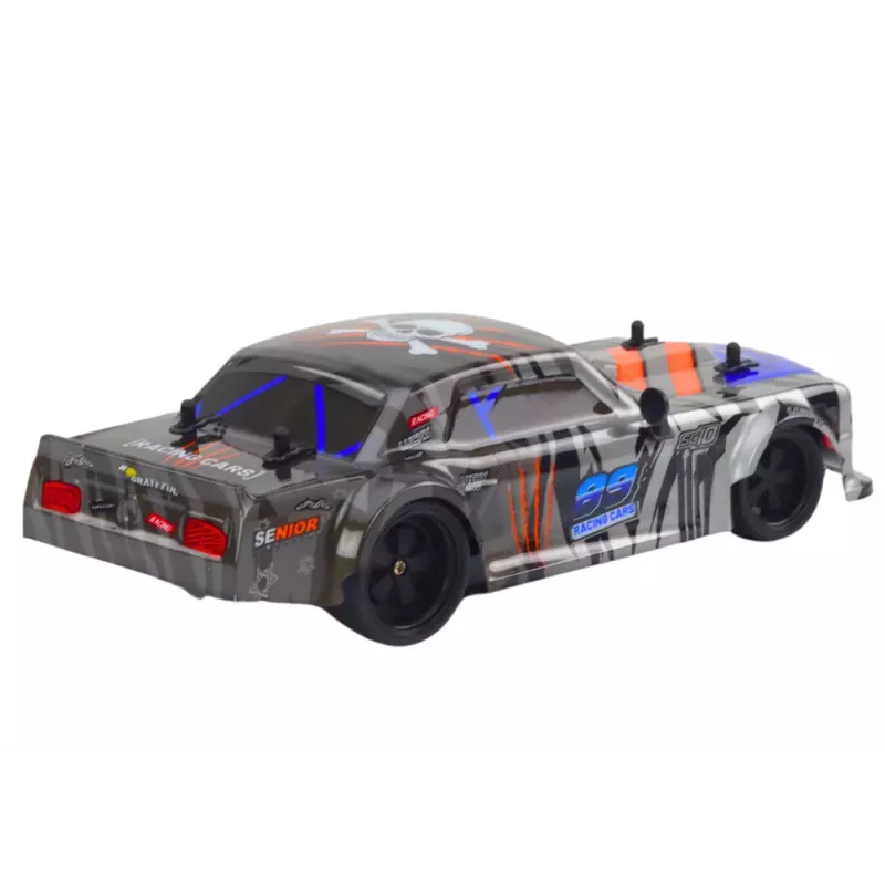 LEAN TOYS Samochód Sportowy Zdalnie Sterowany RC 1:18 Szary