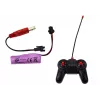LEAN TOYS Zdalnie Sterowany Samochód RC Racer 1:12 Srebrny Światła Dźwięki