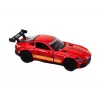 LEAN TOYS Samochód Sportowy 1:32 Model Odlewany Porsche 911 Carrera S Czerwony Zabawka Pull-Back z Spoilerem