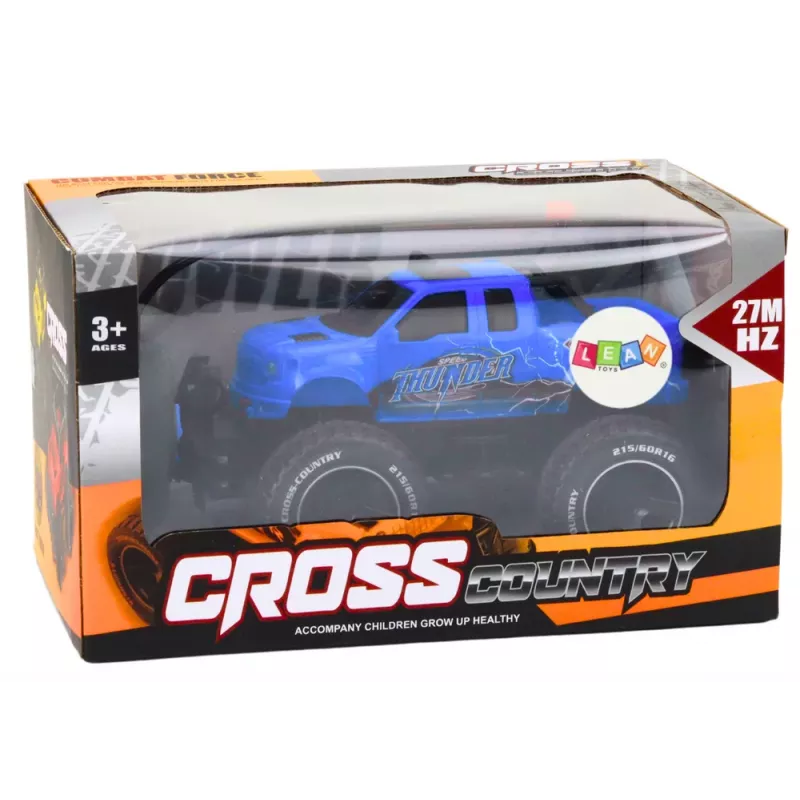 LEAN TOYS Samochód Zdalnie Sterowany Terenowy RC 1:18 Niebieski