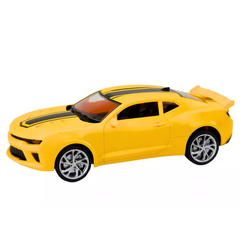 LEAN TOYS Samochód Zdalnie Sterowany Sportowy RC 1:16 Żółty