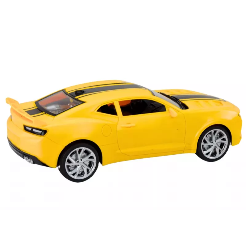 LEAN TOYS Samochód Zdalnie Sterowany Sportowy RC 1:16 Żółty
