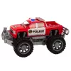 LEAN TOYS Policyjny Samochód Pickup Czerwony Terenowy