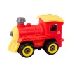LEAN TOYS Zdalnie Sterowana Lokomotywa RC, Czerwona