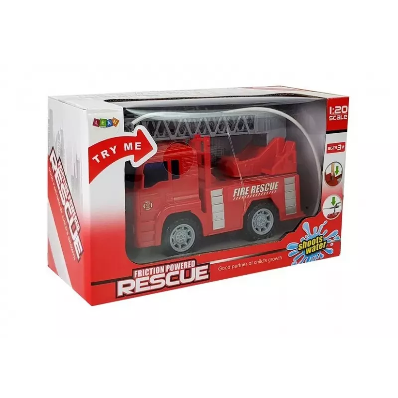LEAN TOYS Wóz Strażacki na Baterię 1:20 z Wodą
