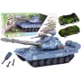 LEAN TOYS Tank Military Vehicle DIY Disassembly Blue Sounds Suspension Kit