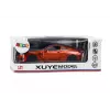 LEAN TOYS Samochód Sportowy Metalowy Napęd Tarcie Otwierane Elementy 1:24 Pomarańczowy