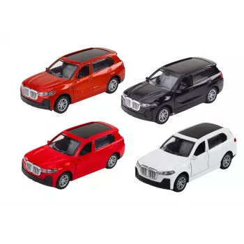 LEAN TOYS Samochód Osobowy 1:32 Światła Dźwięki Napęd Otwierane Drzwi Metalowe