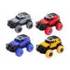 LEAN TOYS Samochód Terenowy 1:32 Metal Gumowe Koła Światła Dźwięki Napęd