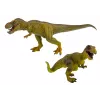 LEAN TOYS Zestaw figurek dinozaurów Tyranozaur z małym realistycznym 2 szt.