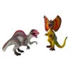 LEAN TOYS Dinozaury Spinosaurus Dilophosaurus Zestaw 2 Sztuki
