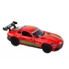 LEAN TOYS Samochód Sportowy 1:32 Figurka Akcji Spoiler Metal Czerwony Dźwięki