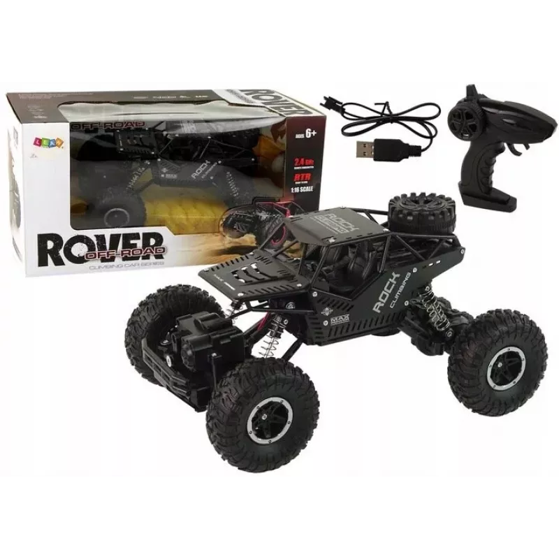 LEAN TOYS Zdalnie Sterowany Samochód Terenowy Duży 4x4 1:10 Skala