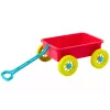 LEAN TOYS Wózek do piasku Pastelowy Różowy