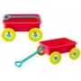 LEAN TOYS Wózek do piasku Pastelowy Różowy