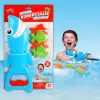 LEAN TOYS Zestaw do kąpieli Shark Fish Hunter Niebieski