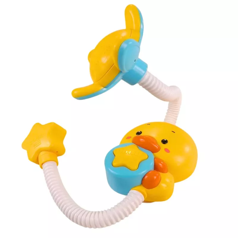 LEAN TOYS Water Duck Toy - Przyjaciel do każdej kąpieli! Prysznic