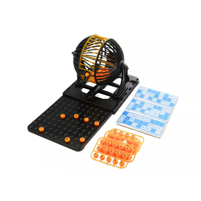 LEAN TOYS Family Party Game Bingo Lotto Drawing Machine