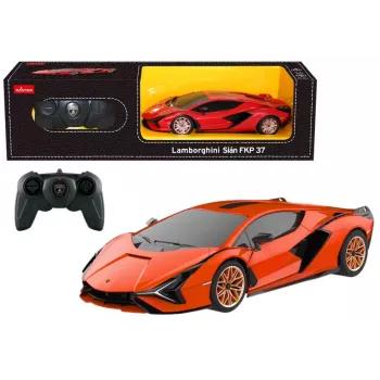 RASTAR Lamborghini Sian FKP 37 Samochód zdalnie sterowany 1:24 Pomarańczowy