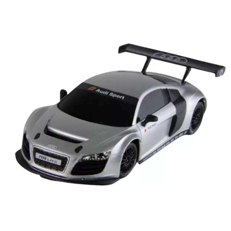 RASTAR 1:24 Zdalnie Sterowany Samochód Sportowy Audi R8 LMS Srebrny RC