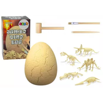 LEAN TOYS Zestaw Archeologiczny Jajo Dinozaura Skamieniałości