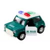 LEAN TOYS Classic Police Car 1:38 Drive Lights Sounds Green