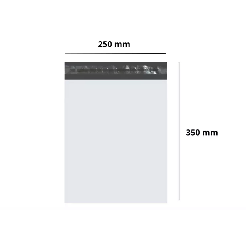 LEAN Koperta foliowa kurierska Foliopak 100 sztuk 250x350mm