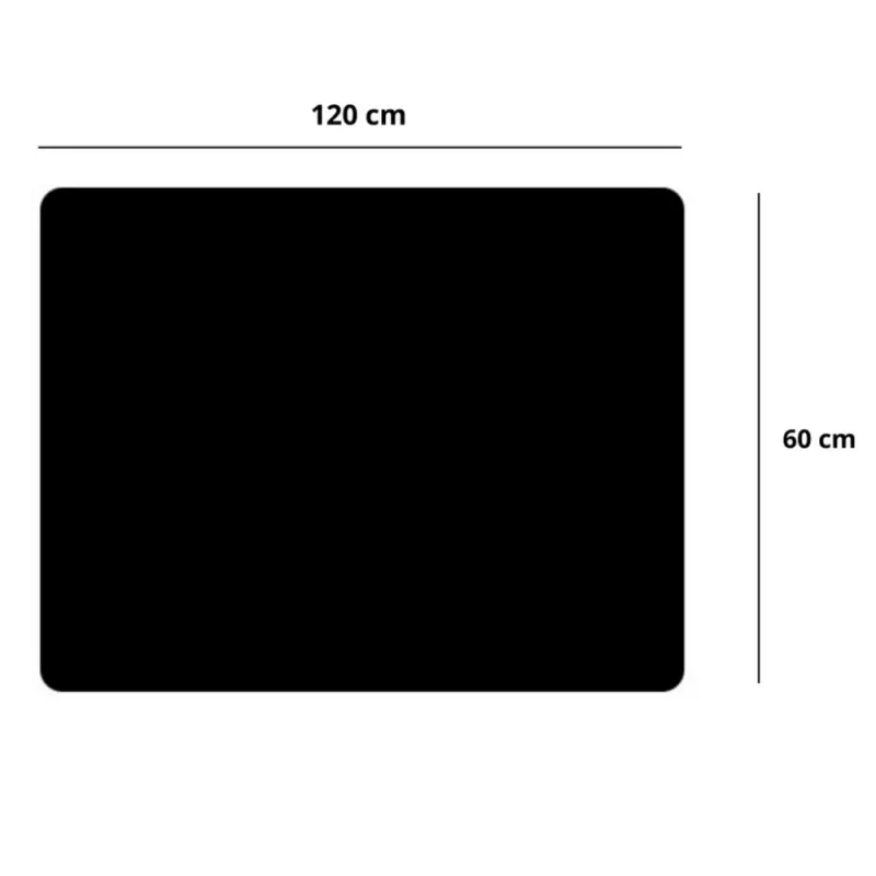 Podkładka biurowa pod mysz i klawiaturę LEAN 120 x 60 cm