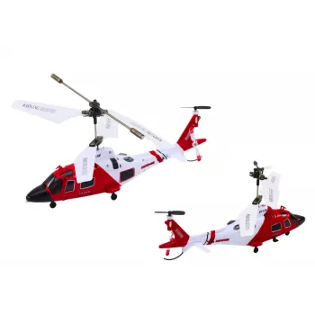 LEAN TOYS Zdalnie Sterowany Helikopter RC Żyroskop Syma S111H Czerwony