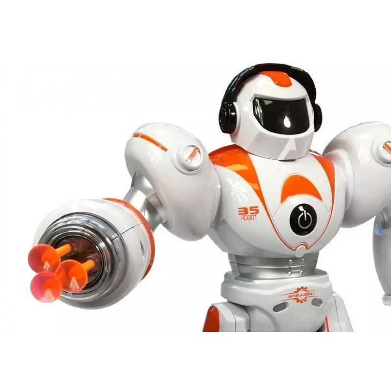 LEAN TOYS Zdalnie Sterowany Robot R/C Strzelający Pociskami