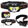 LEAN LED Headlamp Motion Sensor 6 Lighting Modes