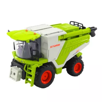 LEAN TOYS Kombajn zbożowy z nagłowicą 2w1 Zdalnie Sterowany RC Efekt Dymu 2.4G