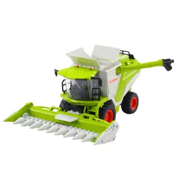LEAN TOYS Kombajn z hederem kukurydzianym 2w1 Zdalnie Sterowany RC Efekt Dymu 2.4G