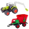 LEAN TOYS Ciągnik Rolniczy z Siewnikiem i Chwytakiem Obrotowym Zdalnie Sterowany 2.4G