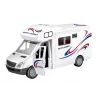 LEAN TOYS Car Camper Biały Światła Dźwięki Otwierane Drzwi