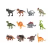 LEAN TOYS Zestaw Figurek Dinozaurów z Akcesoriami Parkowymi 46 Elementów