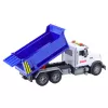 LEAN TOYS Wywrotka z ruchomą skrzynią, światła i dźwięki, niebieska