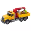 LEAN TOYS Śmieciarka Sortująca z Pojemnikami na Odpady, Światłem i Dźwiękiem