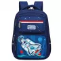 Plecak szkolny dla dzieci LEAN Navy Blue Rocket Space 20L 41cm