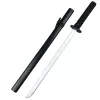 LEAN TOYS Drewniana Katana Miecz Zabawka Treningowa Rekwizyt Czarny 70cm