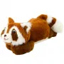 LEAN TOYS Pluszowy Szop Brązowy Leżący 30cm