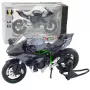 LEAN TOYS Sports Motorcycle Metal Lights Sounds Gray 1:12