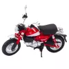 LEAN TOYS Zestaw świateł motocyklowych Retro Classic Metal Lights Red 1:12