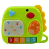 LEAN TOYS Interaktywne Pianino dla Maluchów Dinozaur Zielony