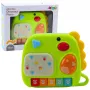 LEAN TOYS Interaktywne Pianino dla Maluchów Dinozaur Zielony