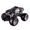 LEAN TOYS RC Policyjny Pojazd Terenowy Zdalnie Sterowany 1:16 Światła Dym
