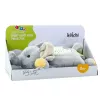 LEAN TOYS Pluszowy Słoń do Spania Przytulanka z Projektorem Gwiaździstej Nocy i Dźwiękami